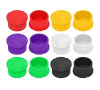 Fundas protectoras para botellas de laboratorio, 12 unidades, 3 ml, impermeables, reciclables, programación de múltiples colores, necesidades de clínica, protector de botellas reciclables de TPU