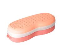 Fundas protectoras para gafas, estuche de almacenamiento de gafas de natación, caja de silicona transpirable para gafas de buceo, viajes, deportes, al aire libre, playa, piscina, protección de