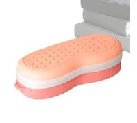 Fundas protectoras para gafas, estuche de almacenamiento para gafas de natación, organizador de gafas de silicona transpirable para viajes, protección de transporte, deportes subacuáticos, playa, Pink