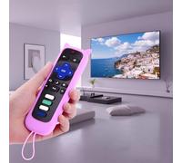 Fundas protectoras para mando a distancia para Smart TV, funda protectora de silicona suave con correa de muñeca, antideslizante (5.5 x 1.5 pulgadas)