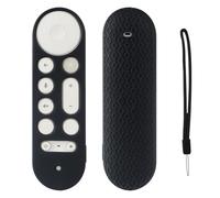 Fundas Protectoras para Mandos a Distancia de Silicona para Google, para Google TV Streamer 4K TV 2024 para Mando A Distancia para Google Gy3Le (Negro)