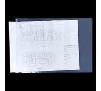 Fundas protectoras para planos 1050 x 1800 mm paquete de 10 fundas para planos fundas de protección para planos protector para planos fundas transparentes DIN A0 A1 A2 A3 A4 A5 A6 plástico de protección funda impermeable funda de protección planos funda