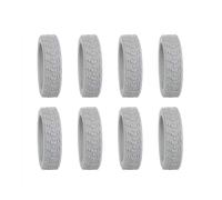 Fundas Protectoras para Ruedas, 8 Piezas de Cubiertas Goma Multicolores for Ruedas Equipaje Protectoras Que reducen el Ruido y ruedan Suavemente