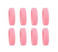 Fundas Protectoras para Ruedas, 8 Piezas de Cubiertas Goma Multicolores for Ruedas Equipaje Protectoras Que reducen el Ruido y ruedan Suavemente