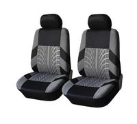 Fundas Protectoras Poliéster Para Asientos Coche Para Mercedes Para Benz SLK SLC A AMG A45 C C63 E E55 GT Funda Asiento Coche(4Pcs-Gray)