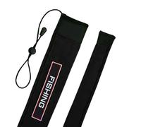 Fundas protectoras resistentes a los enganches para bastones de pesca, mangas y guantes para cañas de pescar