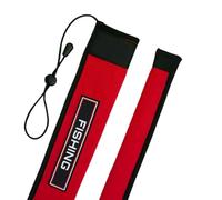 Fundas protectoras resistentes a los enganches para bastones de pesca, mangas y guantes para cañas de pescar