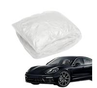 Fundas protectoras transparentes para automóviles pequeños, para coches pequeños, reutilizables, impermeables, a prueba de polvo, resistentes a los arañazos, fáciles de instalar y almacenar