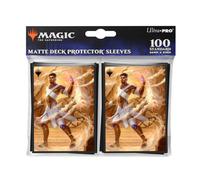 Fundas protectoras Ultra PRO - Aetherdrift Basri Tomorrows Champion de 100 unidades para cartas deportivas de Magic: The Gathering, cartas de MTG