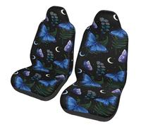 Fundas Protectoras y Transpirables para Asientos Delanteros de Blue Morpho Butterfly Motors para Coches. Comodidad y protección para la mayoría de Coches, Furgonetas, Camiones y SUV.