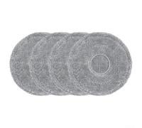 Fundas reutilizables para fregona Roborock para saros 10R S9 MaxV Slim Z70 - Juego de repuesto de microfibra de limpieza profunda (paquete de 4)
