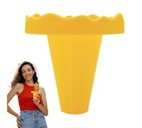 Fundas reutilizables para paletas de hielo, a prueba de goteo, utensilios de cocina para viajes, escuela, picnic, restaurante, fiesta, cafetería, familia, postres de verano, picnic