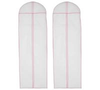 Fundas Ropa Armario Funda protectora for vestido de novia, 1/2/5 unidades, 180 cm, for colgar ropa, traje, abrigo, bolsa almacenamiento for el hogar(2Pcs)