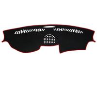 Fundas Salpicadero Cubierta Salpicadero Coche Almohadilla Antideslizante Parasol Accesorios Para Benz Clase E W211 S211 2003 2009(Left Hand Red)