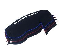 Fundas Salpicadero Para Hyundai Para Tucson TL 2015-2020 Tablero Instrumentos Coche Almohadilla Evitar Luz Cubierta Plataforma Alfombras Alfombrilla Cubierta Salpicadero(LHD 2015-2018 Blue)