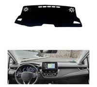 Fundas Salpicadero Para Toyota Para Corolla 2019 2020 Salpicadero Coche Evitar Almohadilla Luz Plataforma Instrumentos Cubierta Escritorio Alfombras Anti-UV Cubierta Tablero Alfombrilla(LHD Black Side