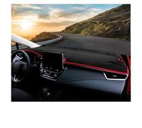 Fundas Salpicadero Para Toyota Para Corolla E210 2019-2025 E 210 Parasol Salpicadero Coche Híbrido Alfombrilla Antideslizante Accesorios Alfombrilla Cubierta Salpicadero(A Black Side LHD)