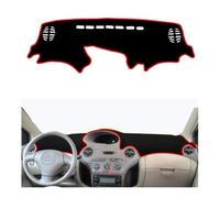 Fundas Salpicadero Para Toyota Para Vitz Para Yaris Para Platz 1999-2005 Modelo Antiguo Taijs Cubierta Tablero Automóvil Volante Izquierda Alfombrilla Alfombrilla Cubierta Salpicadero(Red)