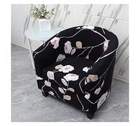 Fundas Sillas De Comedor,Funda Sillas Comedor Flower Tub Tubas Sofá Cubierta Estirar Spandex Sillón Cubierta Cubierta Sofá Asegura para sala de estar con cubiertas de cojines(Style A Sofa Cover)