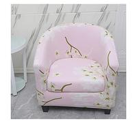Fundas Sillas De Comedor,Funda Sillas Comedor Flower Tub Tubas Sofá Cubierta Estirar Spandex Sillón Cubierta Cubierta Sofá Asegura para sala de estar con cubiertas de cojines(Style D Sofa Cover)