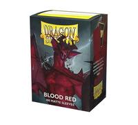Fundas Standard Matte Simurag Rojo (100 fundas) Dragon Shield