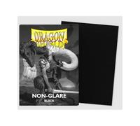 Fundas standard non glare 63mm x 88mm black - dragon shield