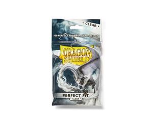 Fundas standard perfect fit clear transparente (100 fundas) dragon shi