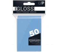 Fundas standard ultra pro color azul celeste para cartas paquete de 50