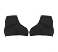 Fundas térmicas de neopreno para botas de patinaje sobre hielo, mangas protectoras con forro polar cálido, ajuste elástico para patinaje artístico, hockey, patines en línea, para guardia (L)