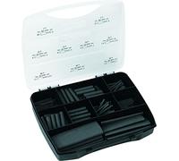 Fundas termorretráctiles en caja SHRINKIT321 BASIC, retractilado 3:1, negro