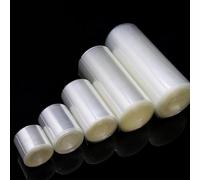 Fundas termorretráctiles Poliolefina Transparente de múltiples diámetros 2:1(50mm)