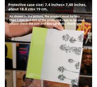 Fundas Transparentes para Discos de Vinilo, 50/100pcs, 7.4" x 7.4", Polipropileno de Densidad, Protección de Una Sola Capa, Envoltura de Vinilo
