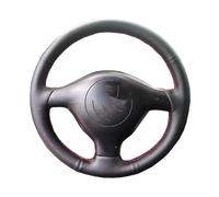 Fundas Volante Coche Funda Para Volante Coche Antideslizante Transpirable Cosida A Mano Para Golf 4 Para Passat Para B5 Para Polo Para MK6 1996-2005(Blue)