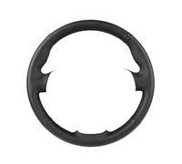 Fundas Volante Coche Para Citroen Protector Para Volante Coche Para C5 2008-2017 Trenza Cuero Negro Para Volante Cubierta Manija Coche Steering Wheel Protege(Red thread)