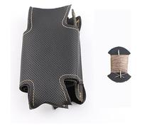 Fundas Volante Coche para Kia para K2 para Rio 2011 2012 2013 2014 Funda De Volante Personalizada(Beige Thread)