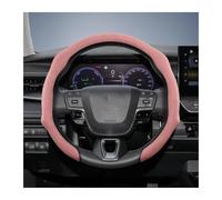 Fundas Volante Coche para Roomy para Aqua para Probox para Prius 30 E150 para ISIS C HR para Crown para Alphard para Celica Cubierta De Volante Fibra Carbono(Style 1)