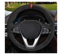 Fundas Volante para BMW G20 G21 G30 G31 G32 X3 G01 X4 G02 X5 G05 X7 G07 Z4 G29 Funda para Volante De Coche Interior Gamuza Trenzada(Type F)
