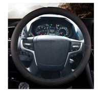 Fundas Volante para Toyota Land Cruiser Prado 90 100 120 150 200 300 Fj Accesorios Funda Cuero PU para Volante Coche Cubierta Volante(Negro)