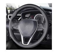 Fundas Volante para Toyota para Avalon para Camry para Crown para Corolla 2018-2022 para RAV4 Funda Personalizada para Volante Cuero Microfibra Cubierta Volante(Gray Thread)