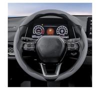 Fundas Volantes Funda Volante Cuero Segmentada para Civic para Fit 8Th para City para Accord 9 10 para Vezel para Freed para XRV para Insight Funda Protección Volante(Gray 3-Piece Set)