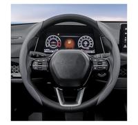 Fundas Volantes Funda Volante Cuero Segmentada para Civic para Fit 8Th para City para Accord 9 10 para Vezel para Freed para XRV para Insight Funda Protección Volante(Gray 2-Piece Set)