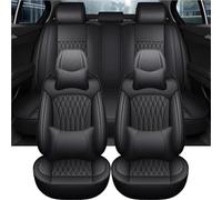 Fundas Y Cojines De Cuero Para Asiento Delantero Trasero Juego Completo Para Skoda Para Enyaq IV Para Yeti(Style 8-9pcs)