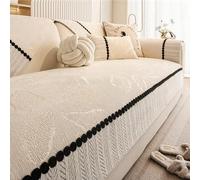 Fundas y Cojines de sofá de Suave Chenille, Tipo de sofás Combinados. con diseño Antideslizante Que Evita Desplazamiento, y Son Lavables a máquina para Limpieza fácil(H,70X150CM)