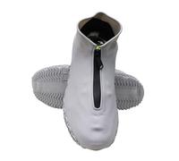 Fundas Zapatos Exterior Cremallera Hombre, Silicona, protegen Botas Lluvia, Antideslizantes, Impermeables, prácticas y Plegables para Viajes y excursiones al Aire Libre
