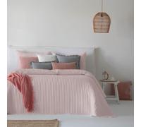 Fundeco Colcha bouti Modelo Azara Primavera Verano (Rosa Nude, Cama 200 (300 x 270 cm.))