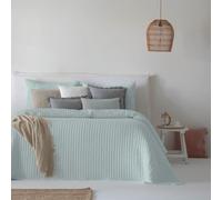 Fundeco Colcha bouti Modelo Azara Primavera Verano (Verde, Cama 135/140 (235 x 270 cm.))