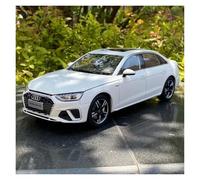 Fundición a presión 1:18 For Audi 2020 Classics A4L Modelo Coche Aleación Simulación con Puerta Completamente Abierta Modelo De Vehículo En Miniatura Decoración Vehículos Réplica(White)