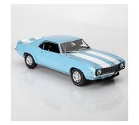 Fundición a presión 1/18 For Camaro Z/28 1969 Vintage Clásico Deportivo Modelo Coche Aleación Coleccionables Modelo Vehículo con Puerta Completamente Abierta Vehículos Réplica