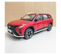 Fundición a presión 1:18 For Hyundai NU2 Mufasa IX35 Colección Modelos Coches Aleación Simulación Puerta Completamente Abierta Modelo De Vehículo Decoración Vehículos Réplica(Red)
