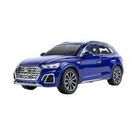 Fundición a presión 1:24 For Audi Q5 City SUV - Modelo Coche Simulación Aleación con Sonido Y Luz, Modelo En Miniatura Extraíble, Colección De Adornos Vehículos Réplica(Blue)